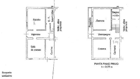 RUSTICO DA RISTRUTTURARE A PIACIMENTO